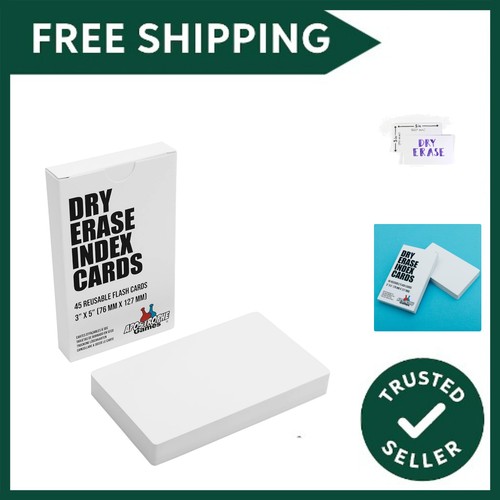Dry erase index cards - cards, x