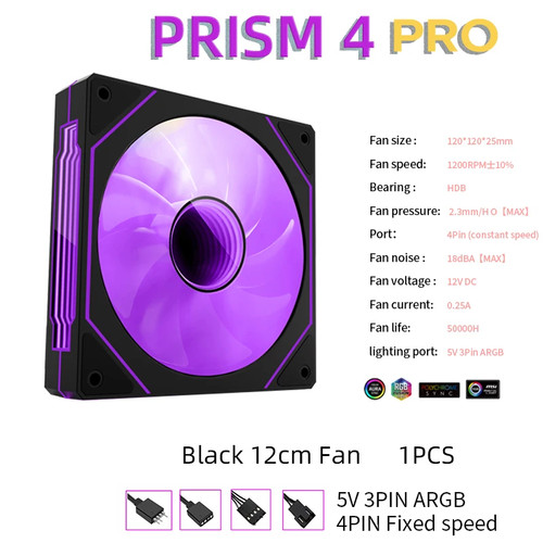 Prism pro argb - prism, 120mm