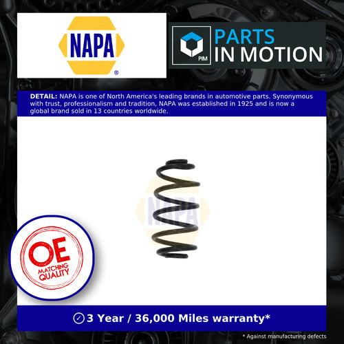 Coil springs - 2x, (pair