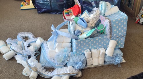 Nappy cake pram for baby - pram,