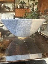 Studio Pottery Footed Bowl By Caroline Harvey - Southwold Suffolk