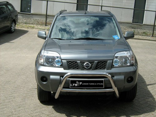 Trail chrome nudge bar - x-trail, a-bar