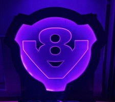 Big Scania V8 leatherette