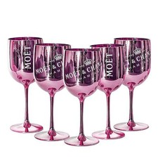 Moët & Chandon Pink Ice Imperial Plastic Champagne Glass
