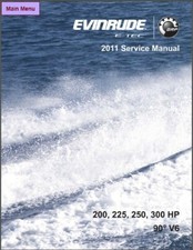 2011 Evinrude E-tec 200 225