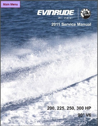 2011 evinrude tec 200 225 - evinrude,