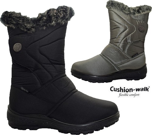 Womens snow winter boots mid - womens,
