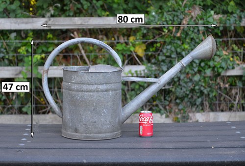 Old vintage galvanised - old,