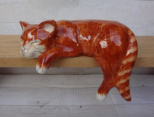 Babbacombe pottery ginger cat - ginger,