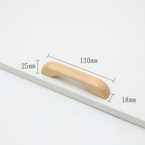 Wooden cabinet pull - wooden,