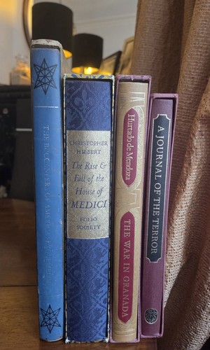 Folio society book bundle - book, x4