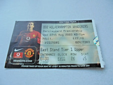 TICKET: MANCHESTER UNITED v