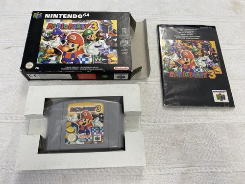 Mario party n64 cib nintendo - party,