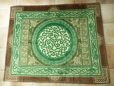 Celtic throw soft velour feel - soft,