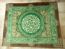 CELTIC THROW, SOFT VELOUR FEEL POLYESTER 148cm X 120cm, 58" X 47" PRINTED IN USA