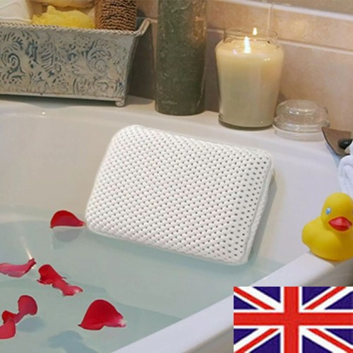 Luxury white bath spa - white, pillow