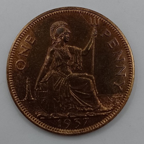 1937 penny proof high - penny,