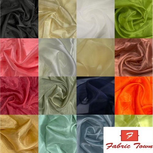 Organza fabric sheer - fabric,