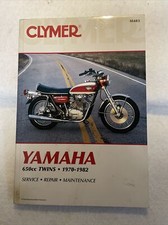 Yamaha CLYMER 1970-1982 650cc