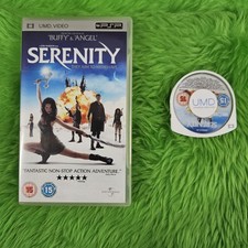 UMD video SERENITY Playstation Portable PSP REGION FREE PAL UK Version