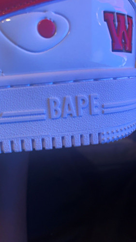 Bathing ape bapesta low top - a,