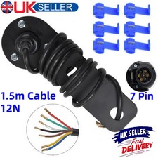 12N full Single Towing Electrics Towbar wiring kit Trailer Caravan Socket 7-Pin