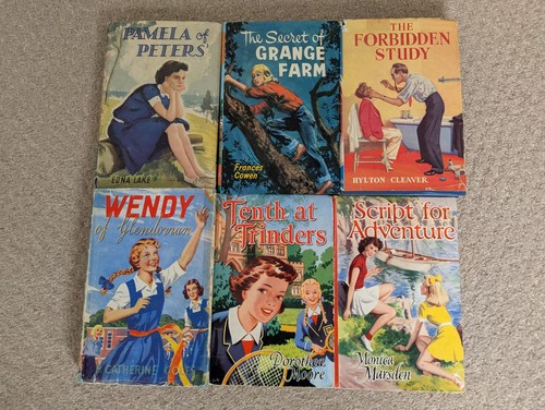 Set vintage books - of, 6