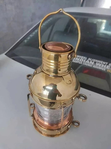 Lamp lantern nautical brass - lamp,