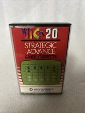 Commodore Vic 20 Strategic Advance Cassette Game
