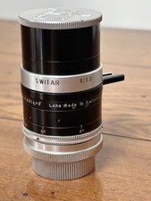Kern Paillard Switar H8RX 5.5mm f 1.6 C-Mount Lens