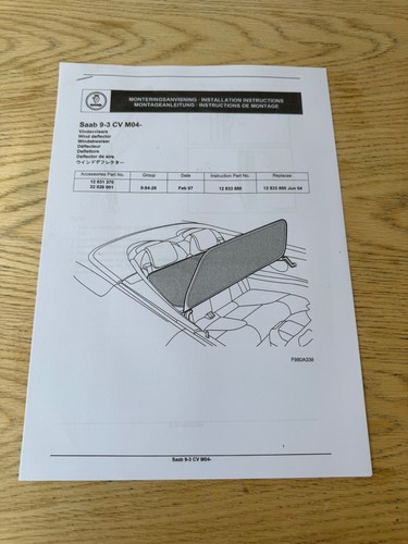 Genuine saab 3 wind - genuine,