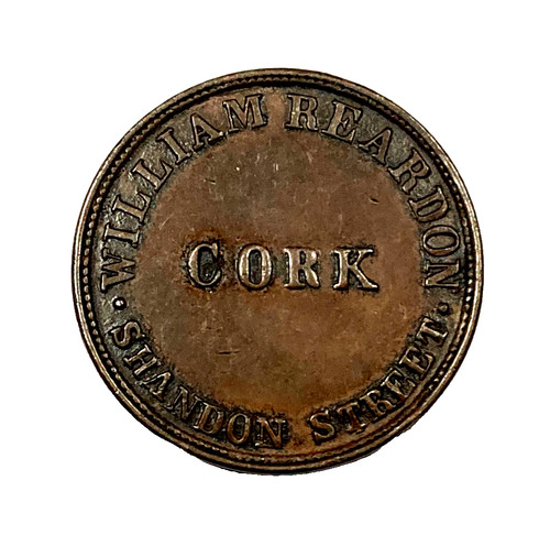Rare 1845 ireland cork - rare,