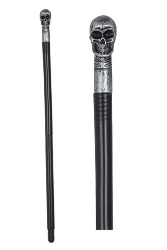 Skull cane 3pc - skull,