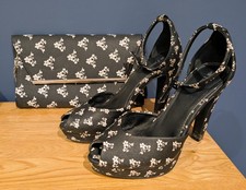 Ladies Next Shoes and Matching Handbag Set, Size 5. Great Condition.
