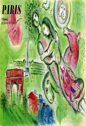 Paris opera marc chagall - paris,