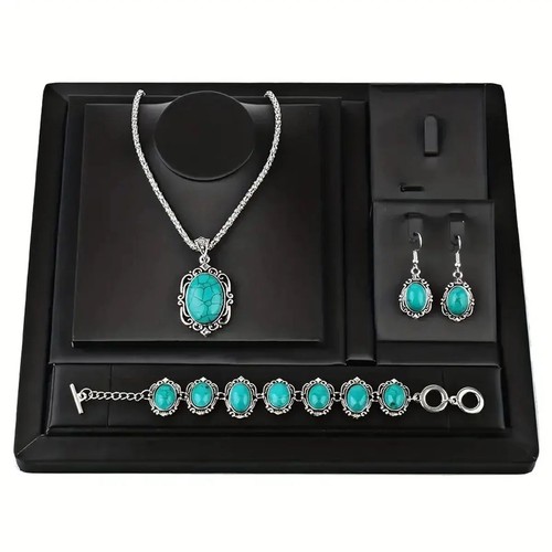 3pcs turquoise jewelry - jewelry,