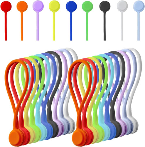 Reusable silicone twist ties - silicone,