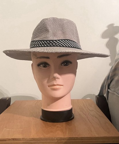 Straw hat unisex - straw,