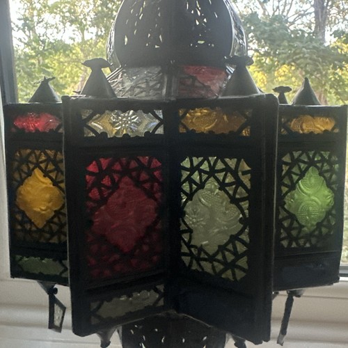 Moroccan ceiling lampshade - moroccan,