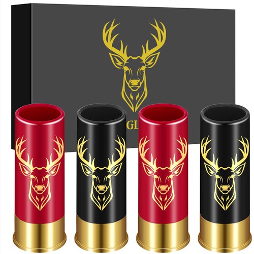 12ga bullet shot glasses cups - bullet,