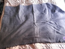 IKEA Polarvide Fleece Throw Blanket Grey 130cm 170 cm Very Good