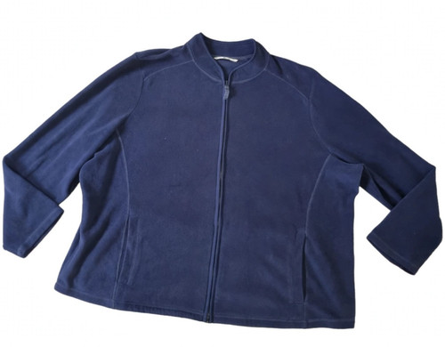 Navy blue full - full, zip