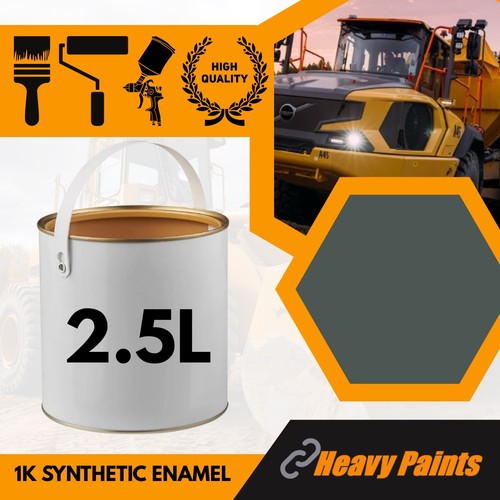Fermec backhoe grey paint - backhoe,