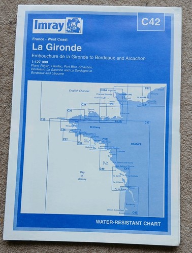 Imray c42 gironde chart - imray,