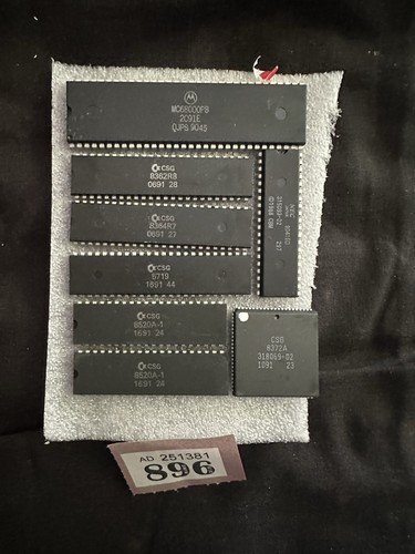 Amiga set chips a500 a1500 - amiga, a500,