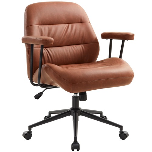 Ergonomic home office chair - chair, pu