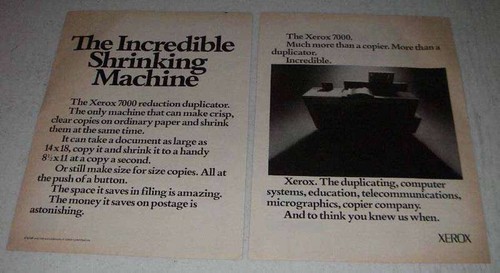 1973 xerox 7000 copier - 7000,