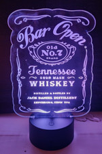 Led Bar mancave sign - light