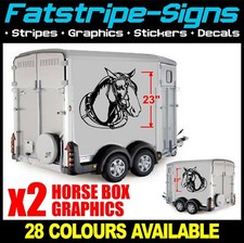 Horse Box Stickers Graphics