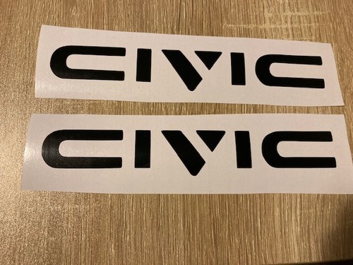 Honda civic decal sticker - sticker, x